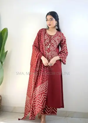 Cunri Print Three Piece