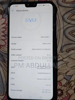 Huawei Y9 2019 128 GB Black