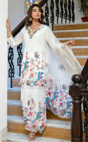 Georgette Western Three Piece