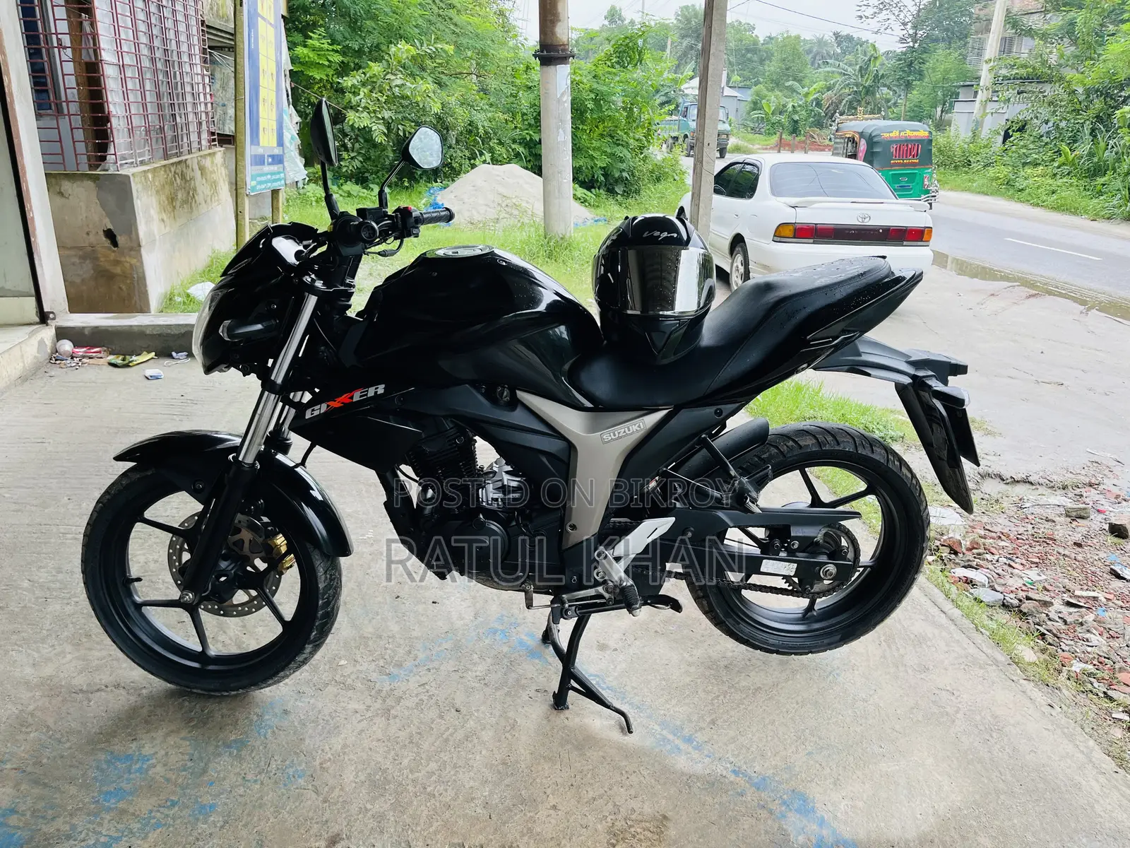 New Suzuki Gixxer Monotone 2022 Black