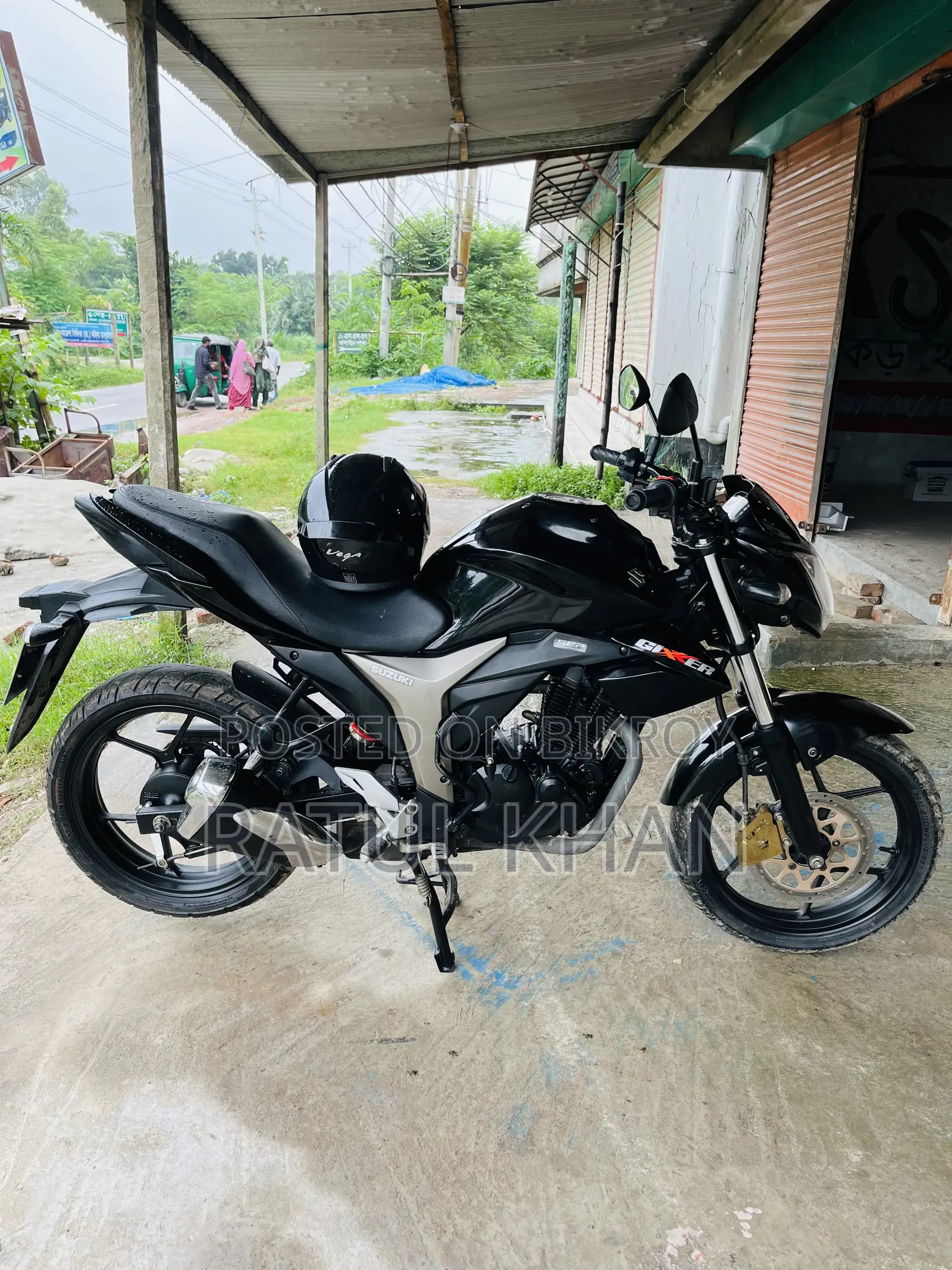 New Suzuki Gixxer Monotone 2022 Black