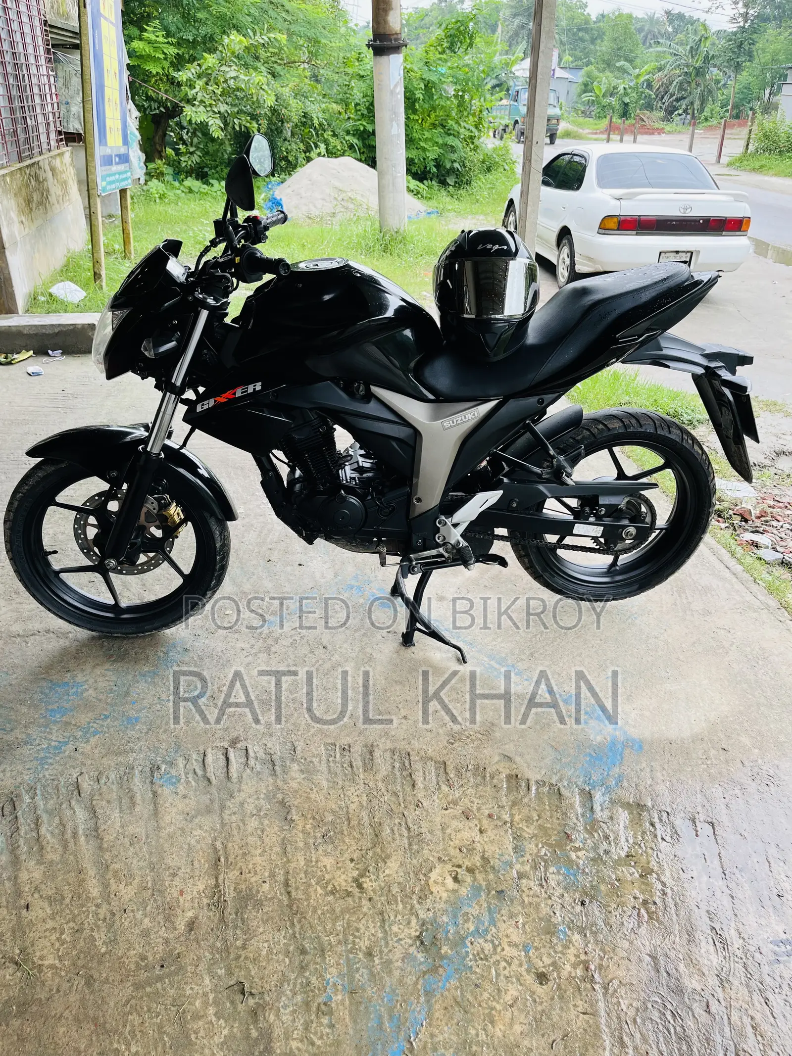 New Suzuki Gixxer Monotone 2022 Black