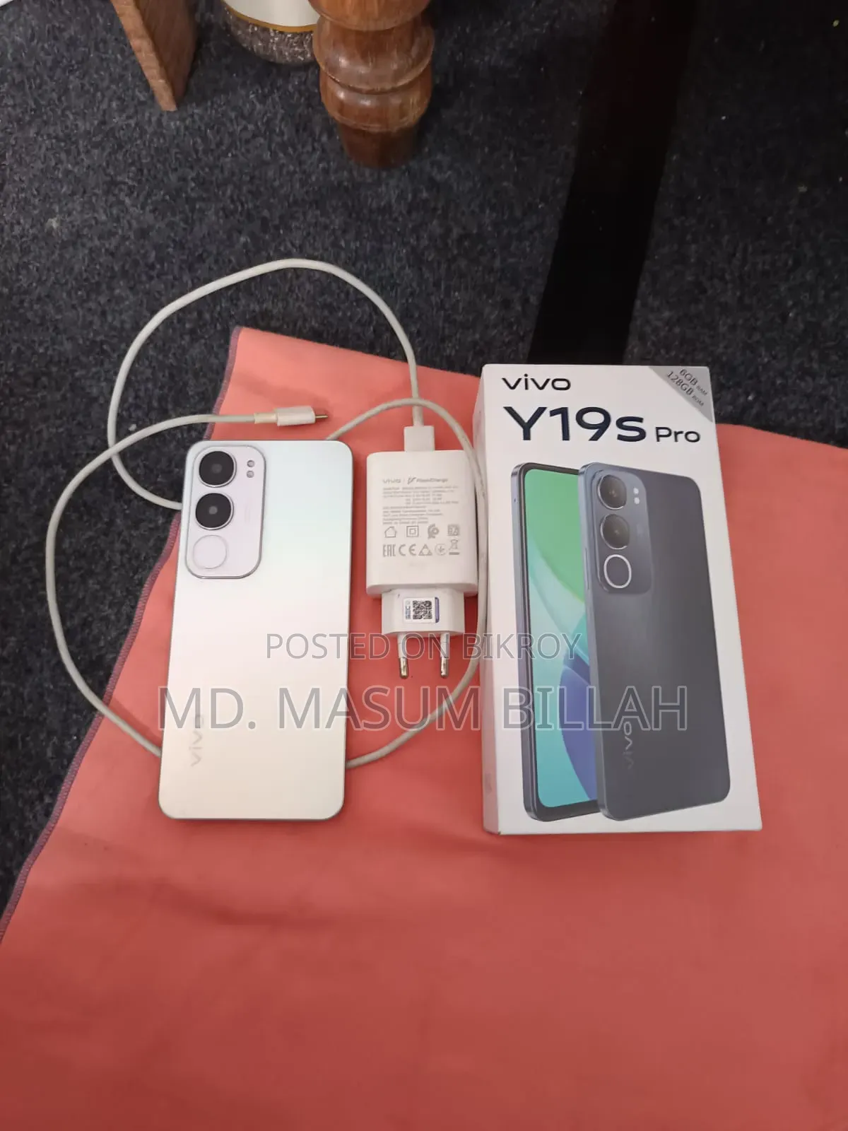 Vivo Y19s Pro 128 GB White