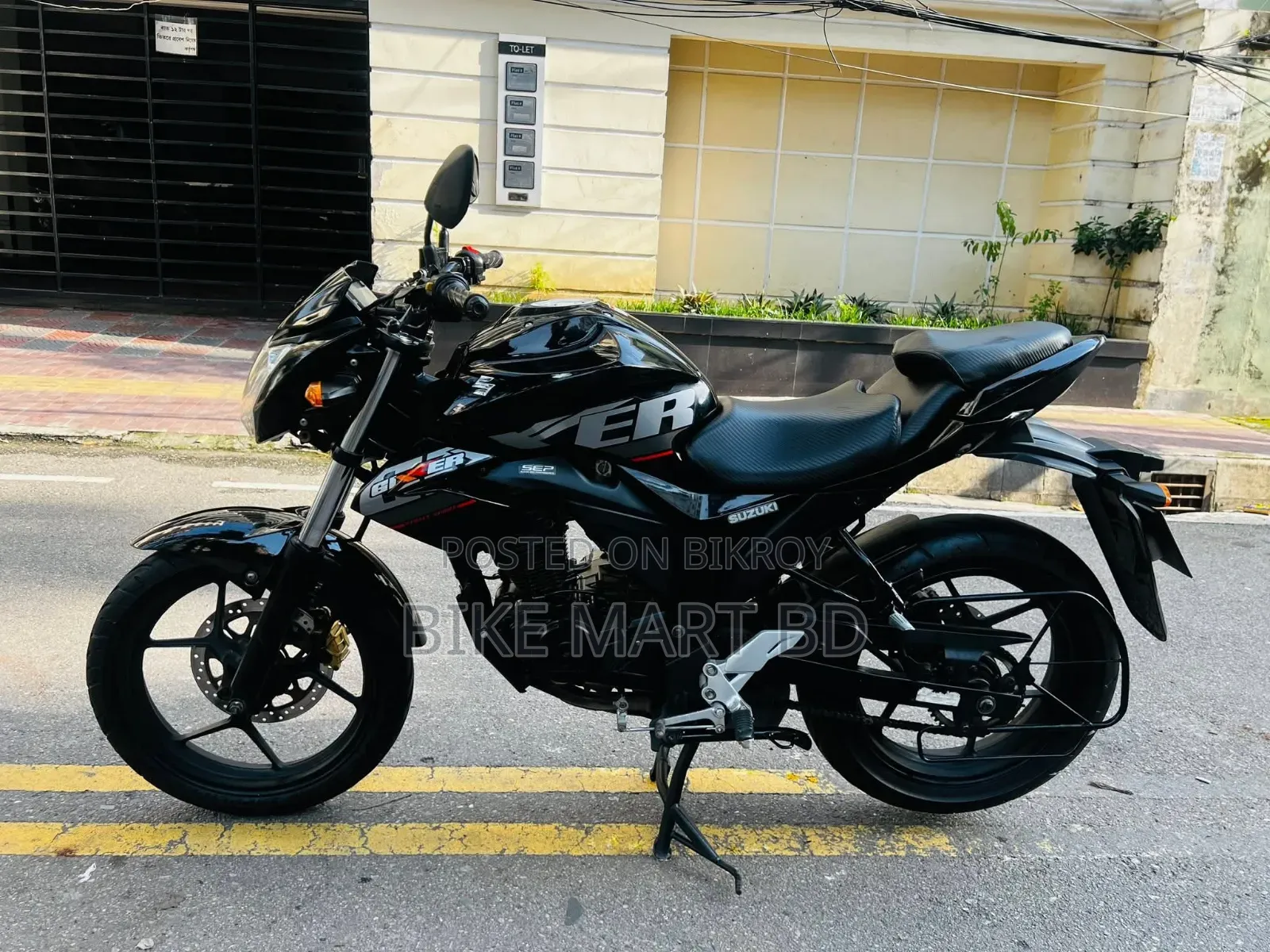 Suzuki Gixxer Monotone 2020 Black