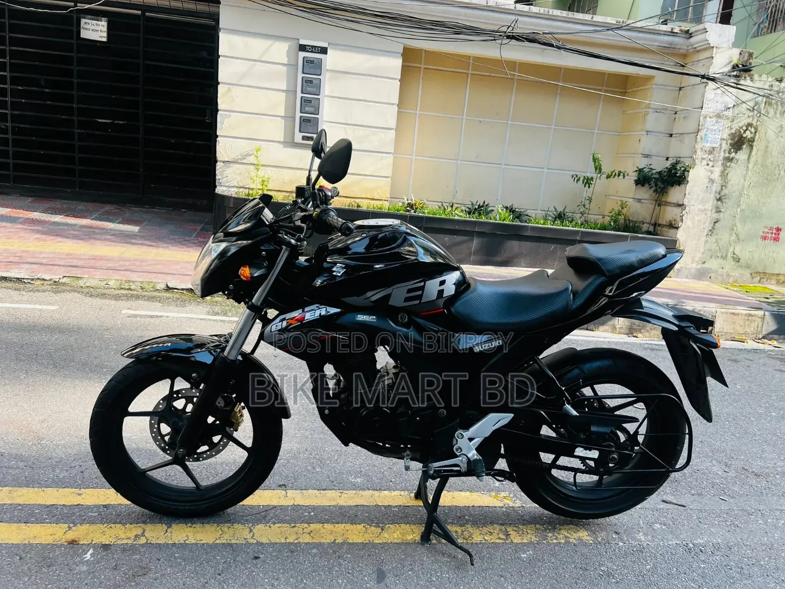 Suzuki Gixxer Monotone 2020 Black