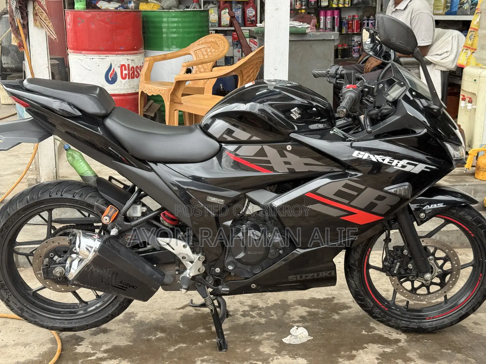 Suzuki Gixxer Fi ABS 2022 Black