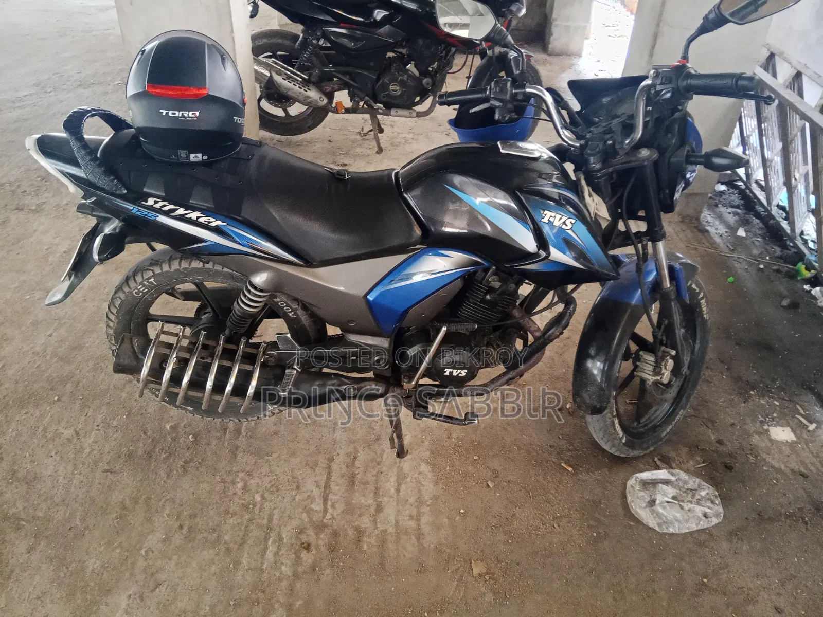 টিভিএস স্ট্রাইকার ১২৫ ২০১৮ ব্লু