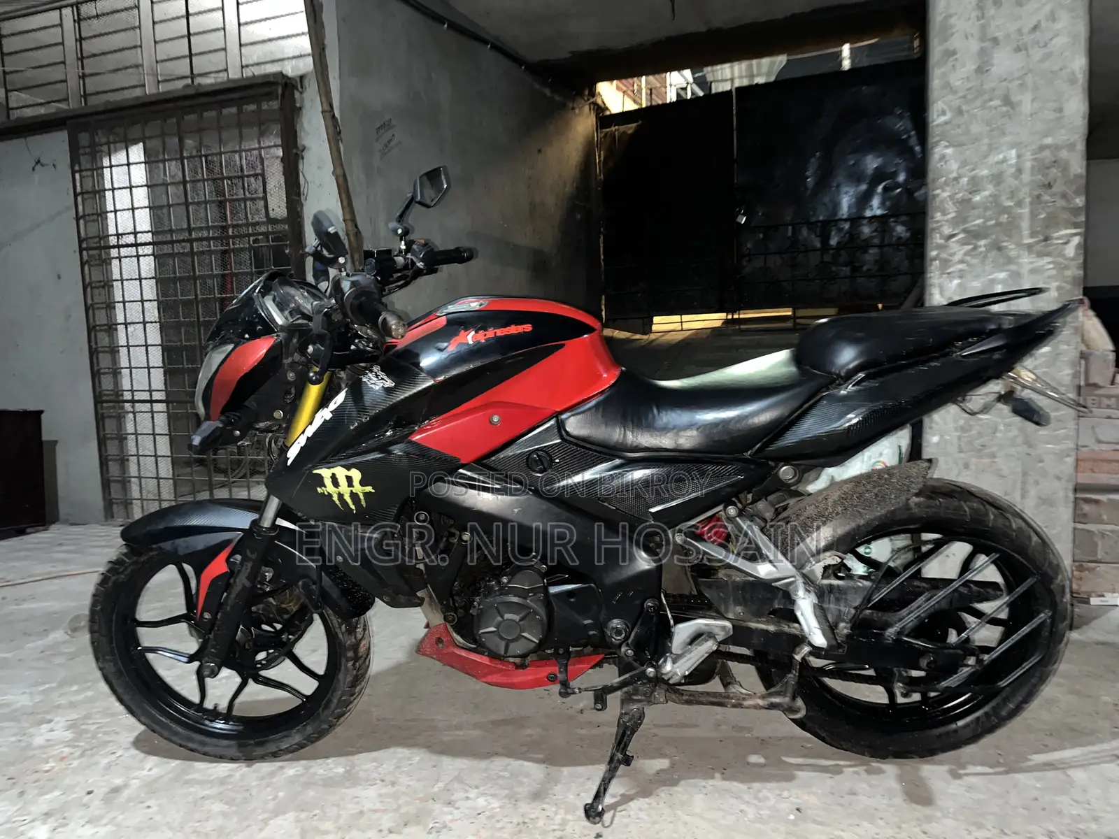Bajaj Pulsar NS 160 2018 Red