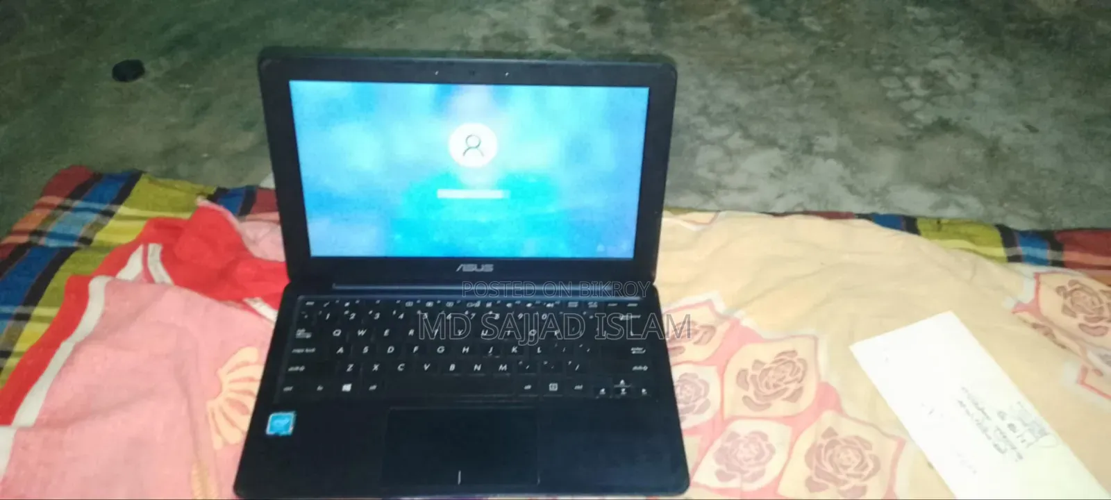 Laptop Asus 4GB SSD 128GB
