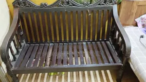 শিল কড়ই কাঠের সোফা ও টি টেবিল