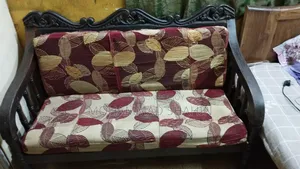 Shil Koroi Wood Sofa and Tea Table
