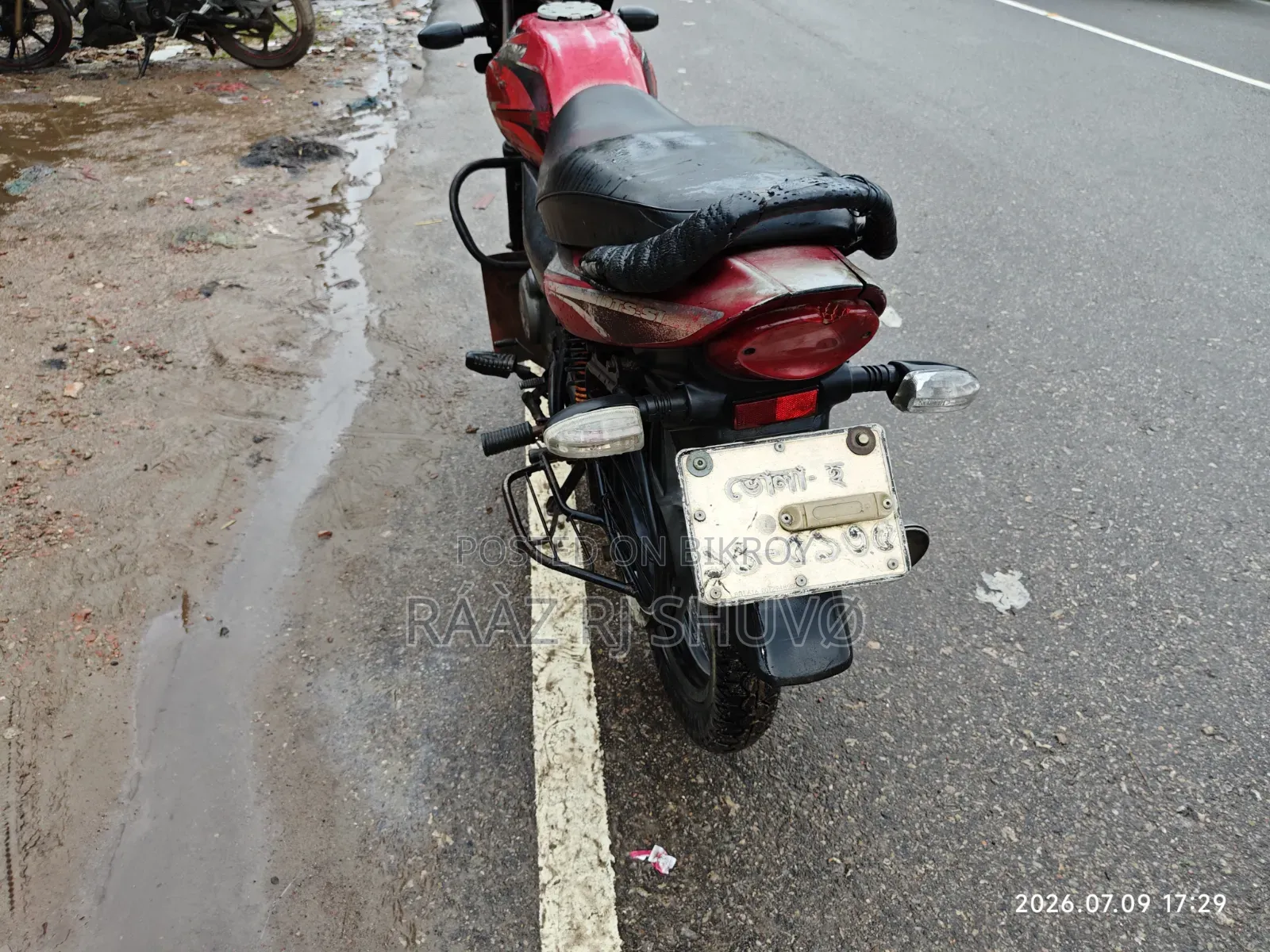 Bajaj Platina 125 2017 Red