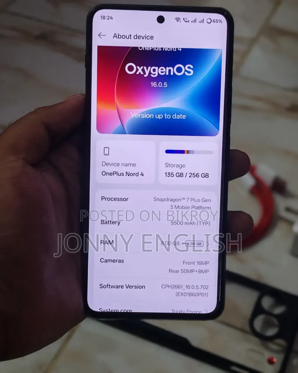 OnePlus Nord 4 256 GB Black