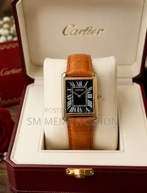 Cartier: Men's Premium Water Resistant Watch
