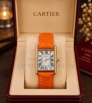 Cartier: Men's Premium Water Resistant Watch