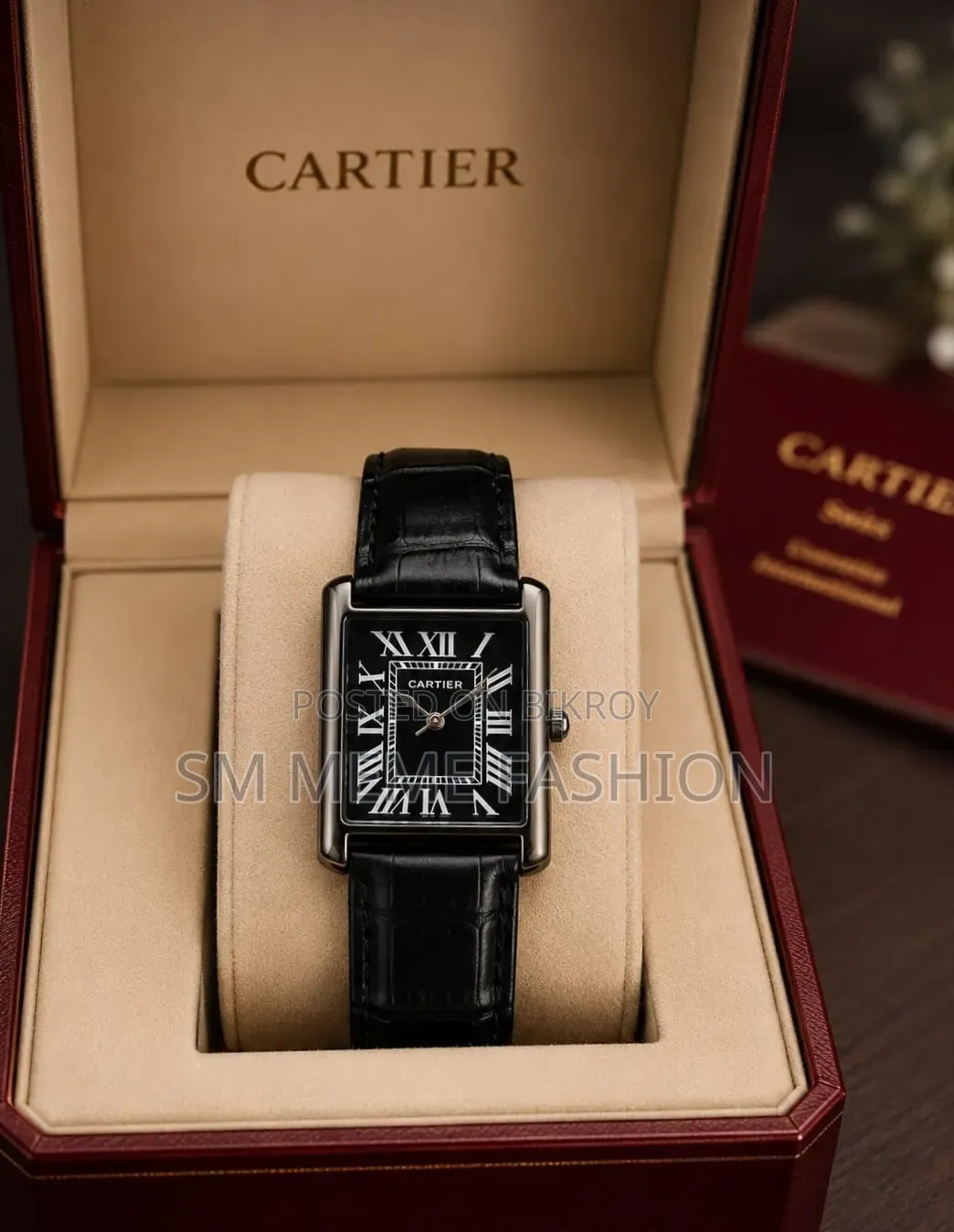 Cartier: Men's Premium Water Resistant Watch