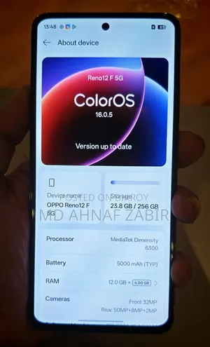 Oppo Reno 12 5G 256 GB Rose Gold