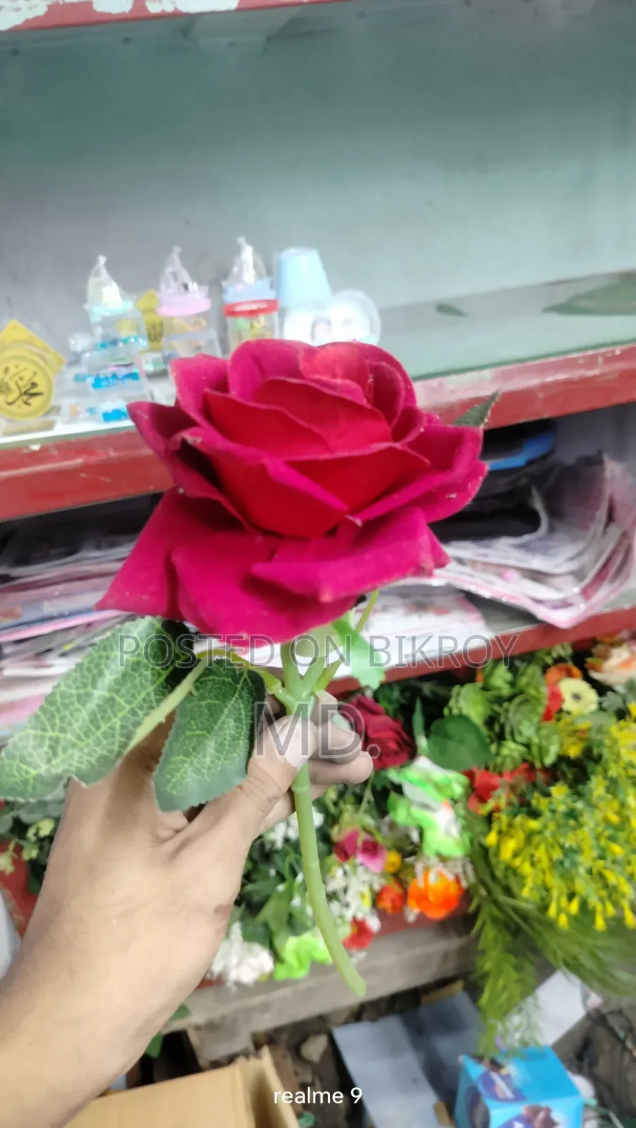 Plastic Artificial Flowers