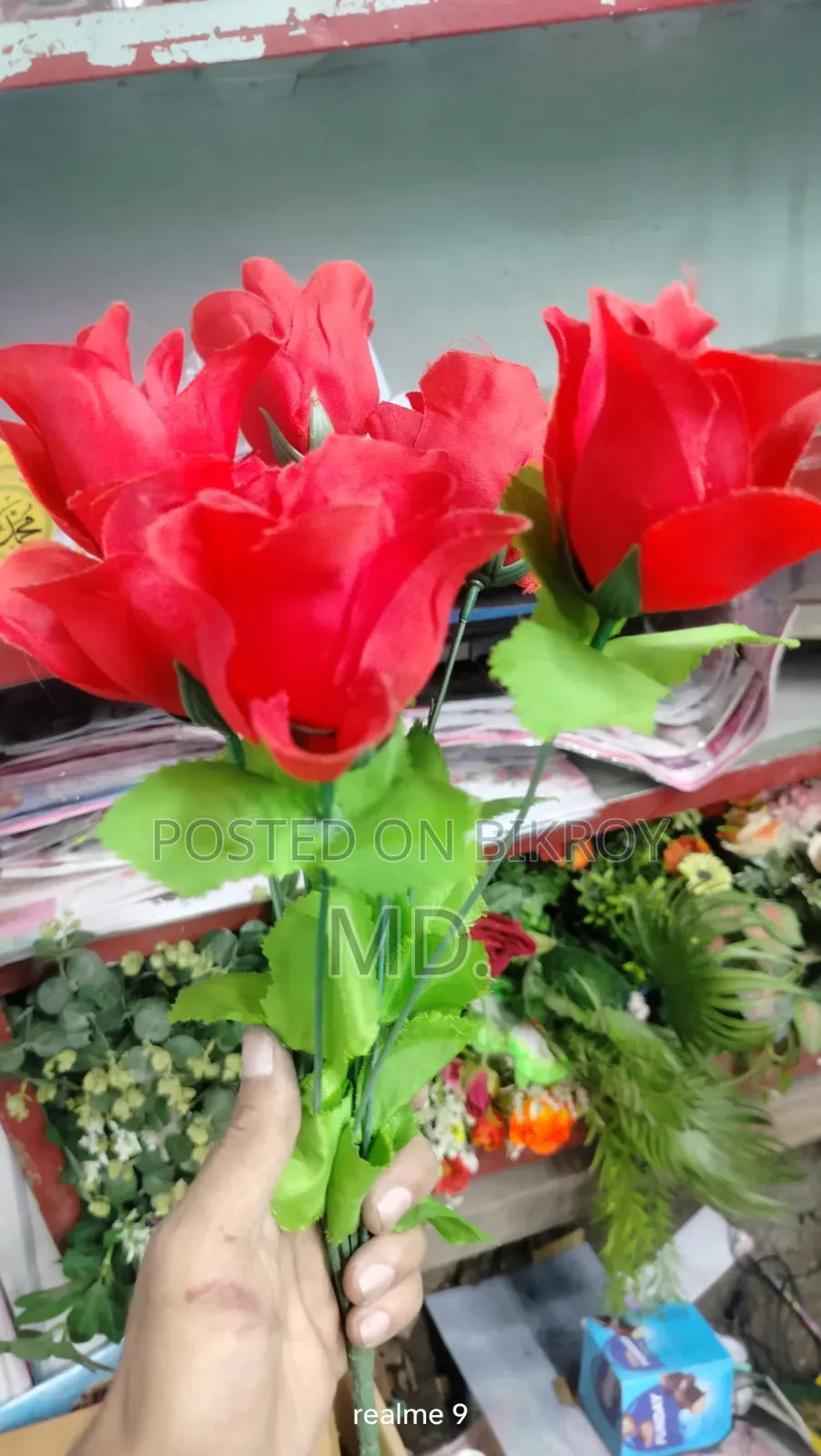 Plastic Artificial Flowers