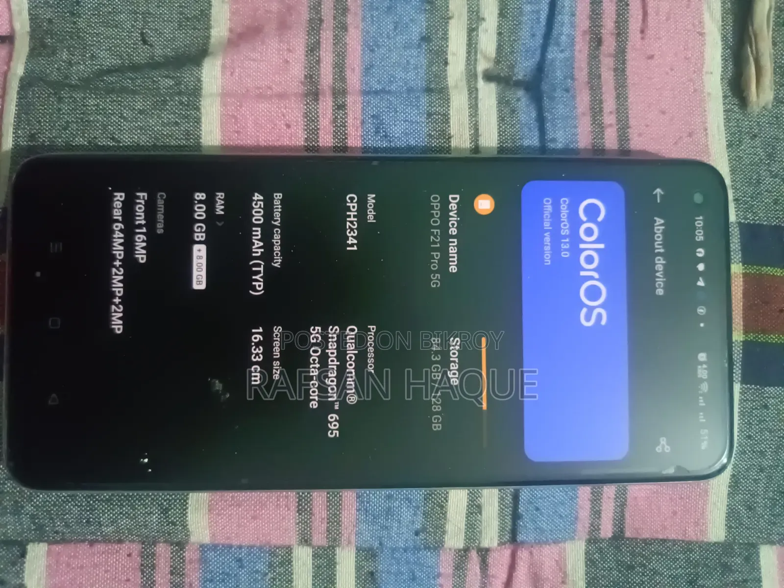 Oppo F21 Pro 128 GB Purple