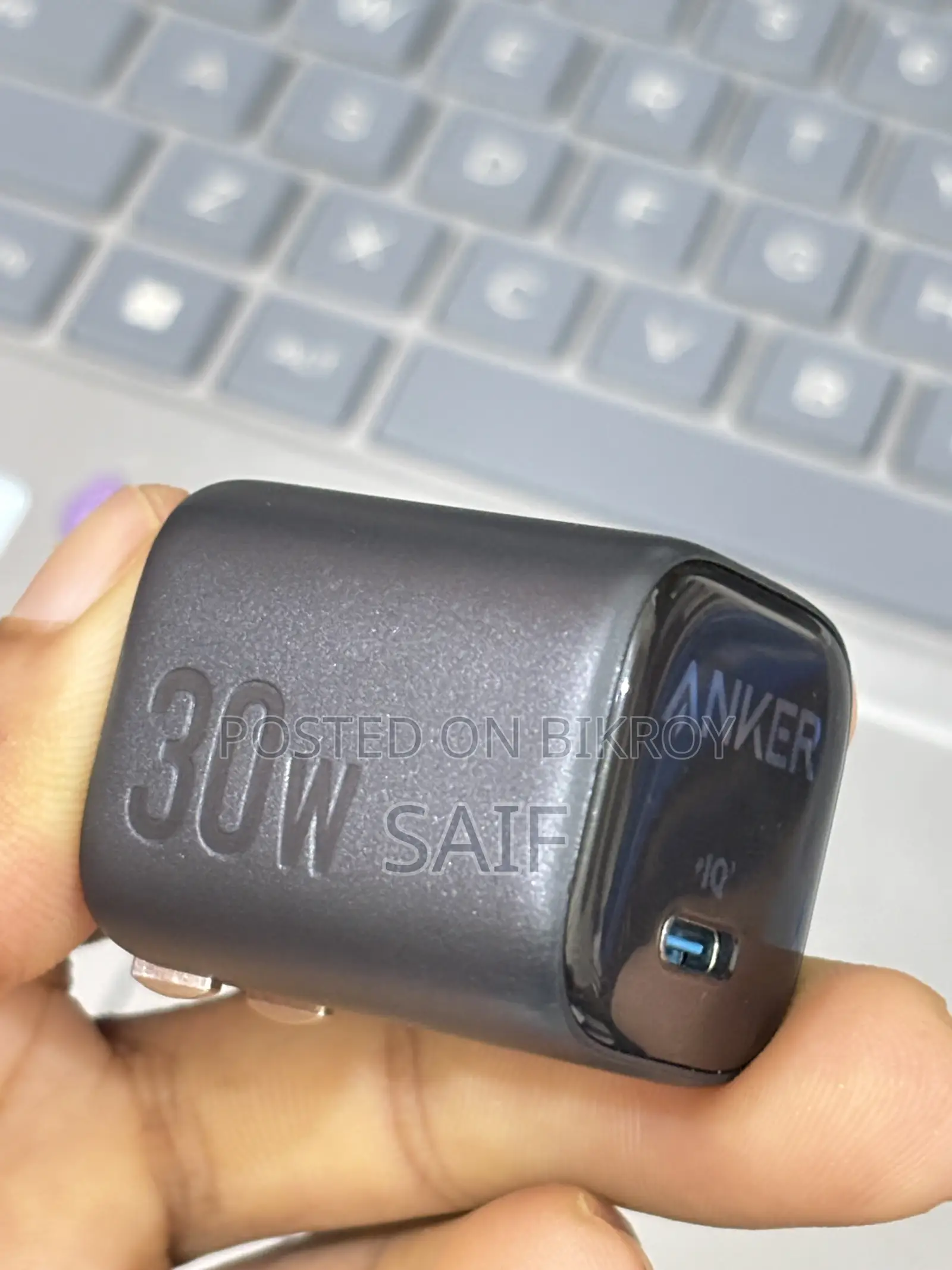 Anker Zolo Charger (30w, Pd 3.0) for iPhone and Android