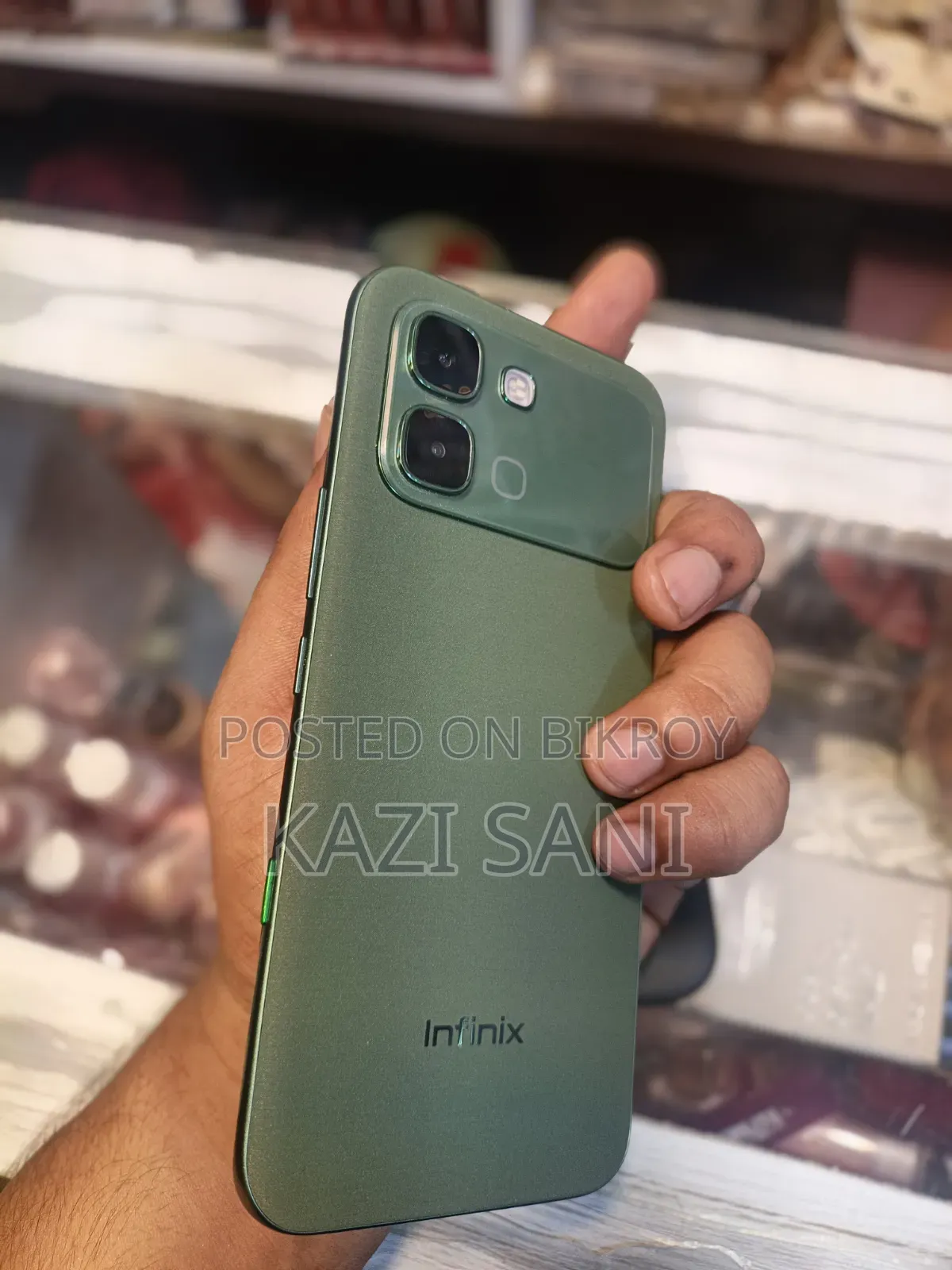 New Infinix Note Edge 256 GB Green