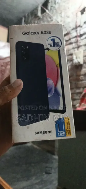 স্যামসাং গ্যালাক্সি এ০৩এস ৬৪ জিবি নীল