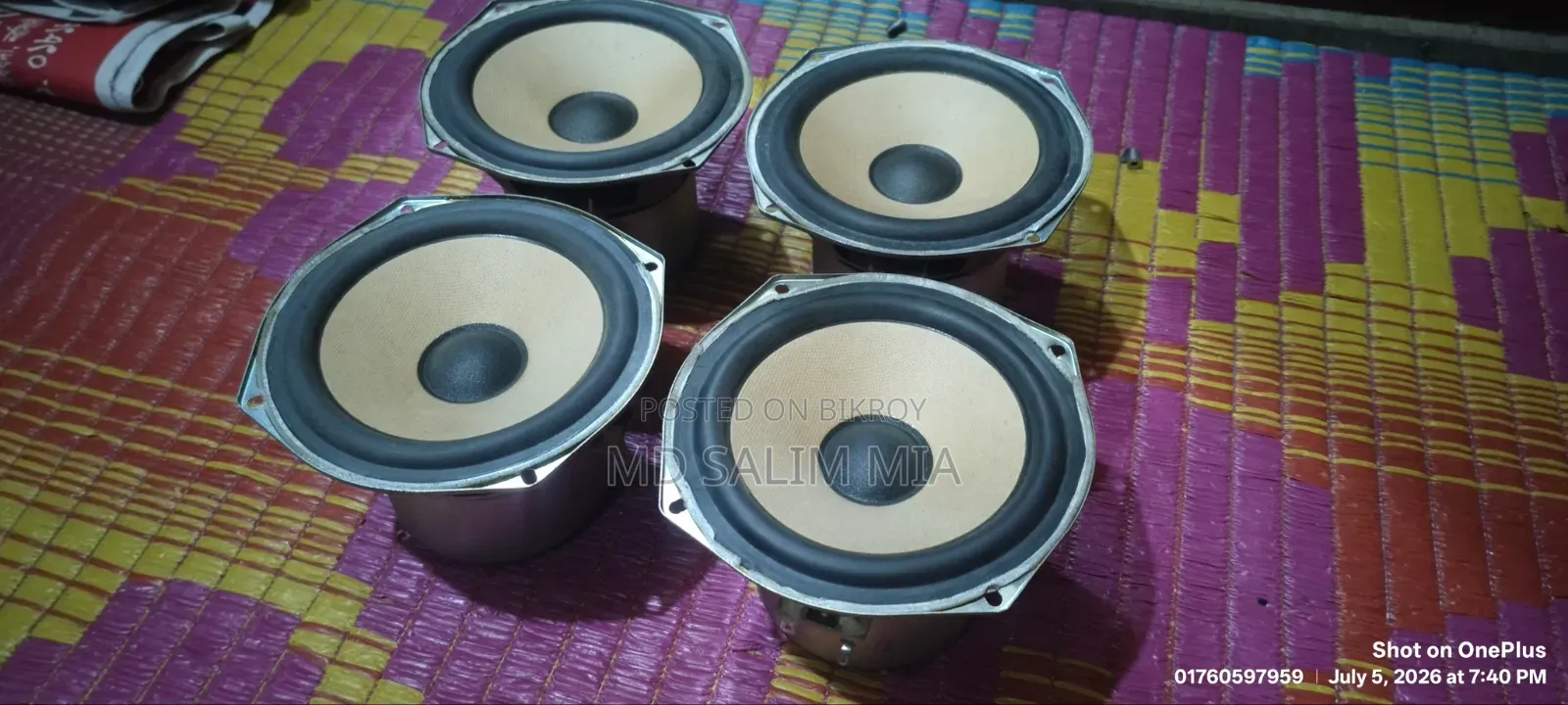Sony Hi-Fi Quality 5" Double Speaker