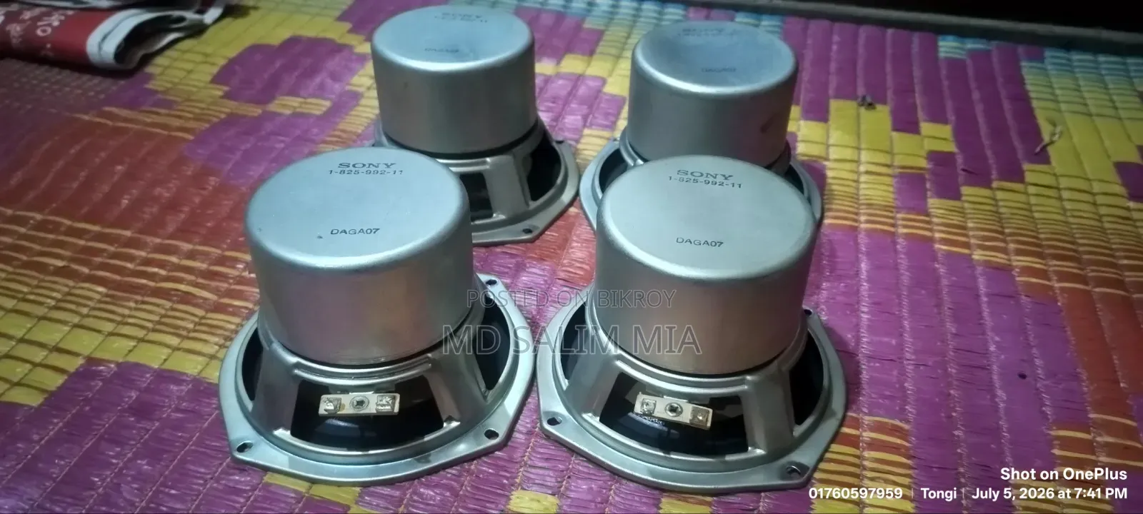 Sony Hi-Fi Quality 5" Double Speaker
