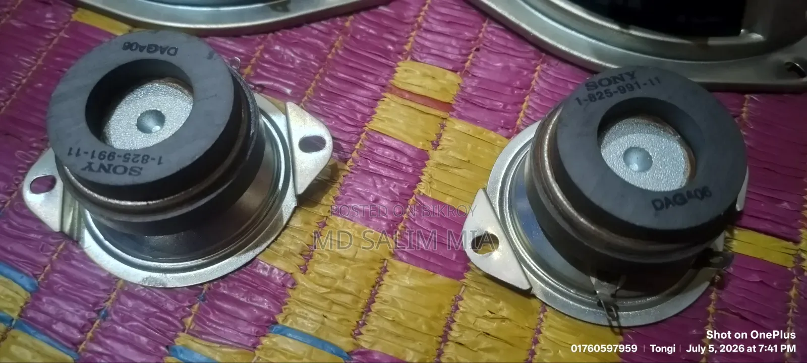 Sony Hi-Fi Quality 5" Double Speaker