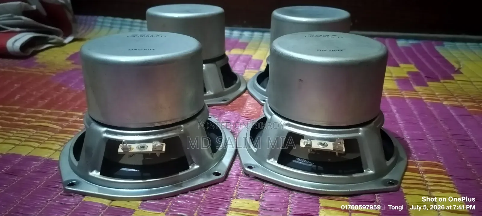 Sony Hi-Fi Quality 5" Double Speaker