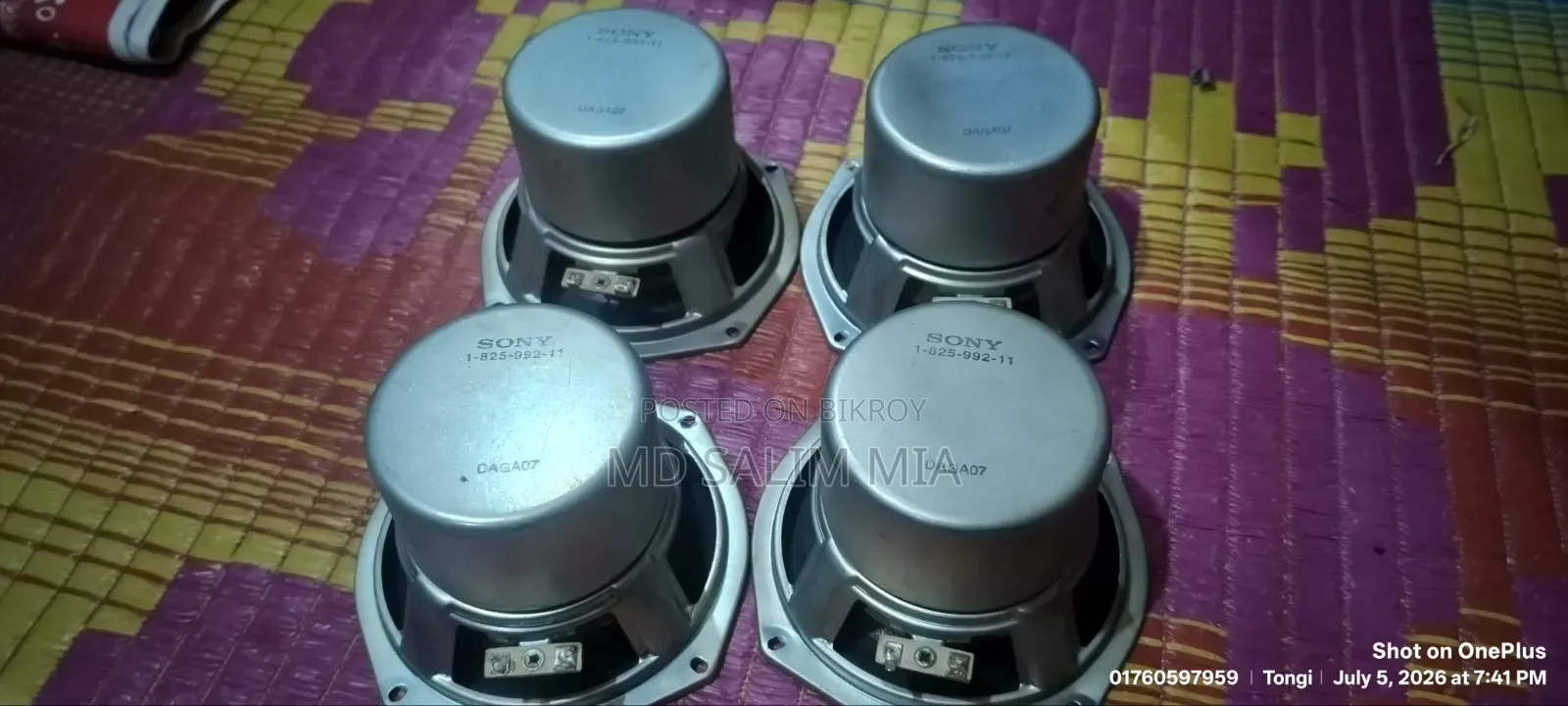 Sony Hi-Fi Quality 5" Double Speaker