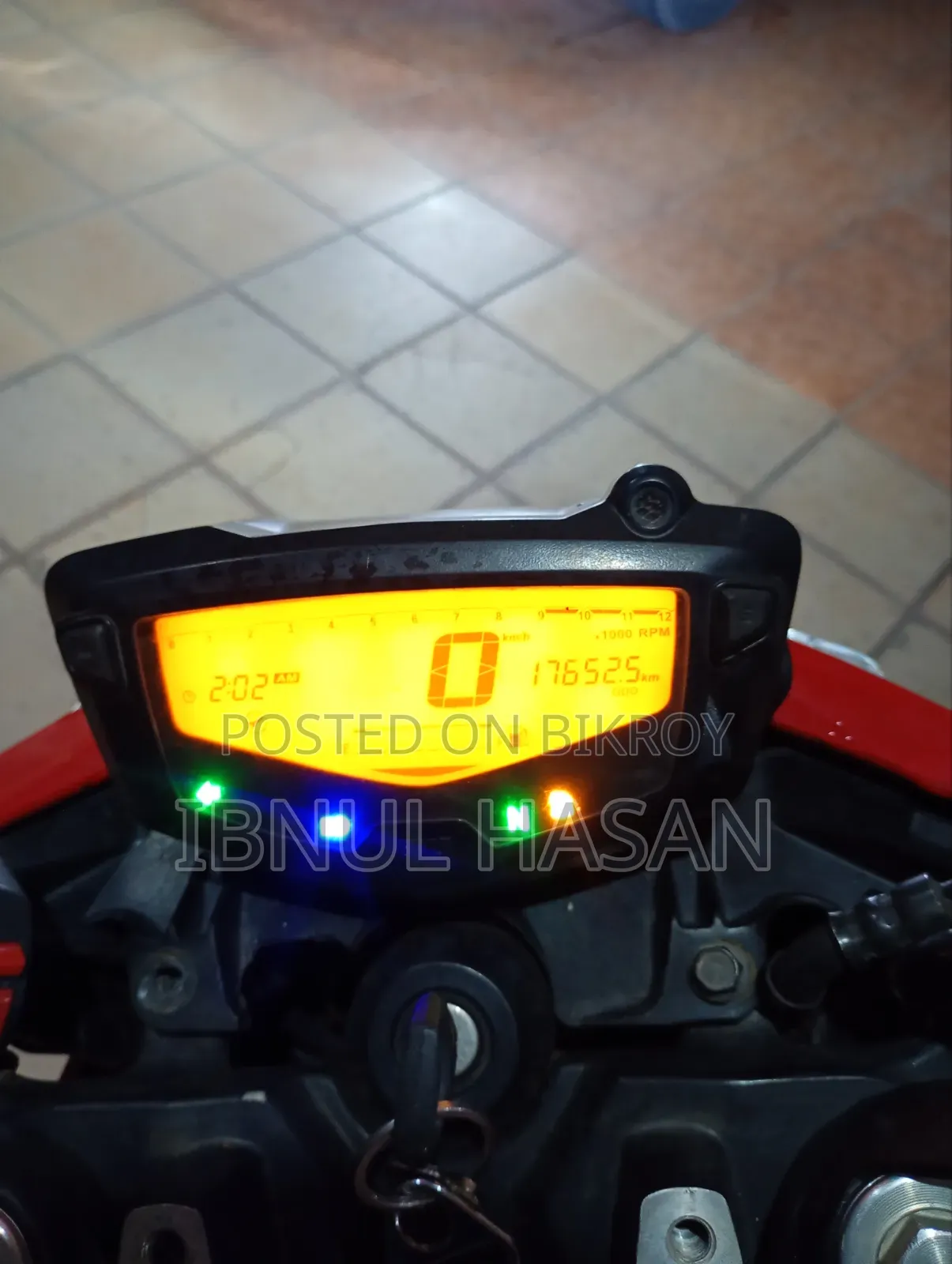 TVS Apache 160 4V 2018 Red