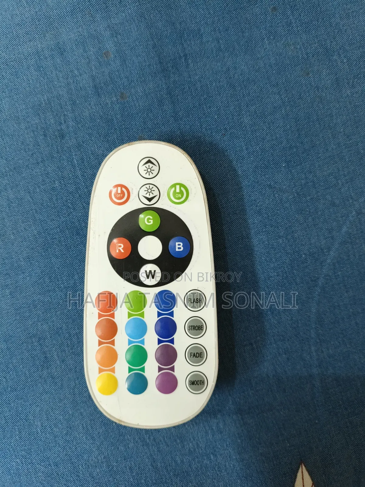 RGB LED Strip Light Controller + Remote (220V) For Sale