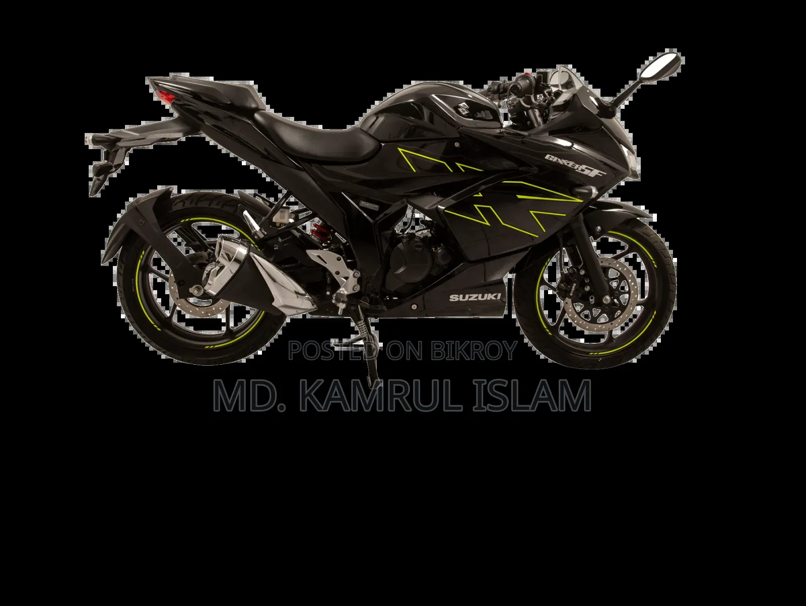 Suzuki Gixxer SF FI 2023 Black