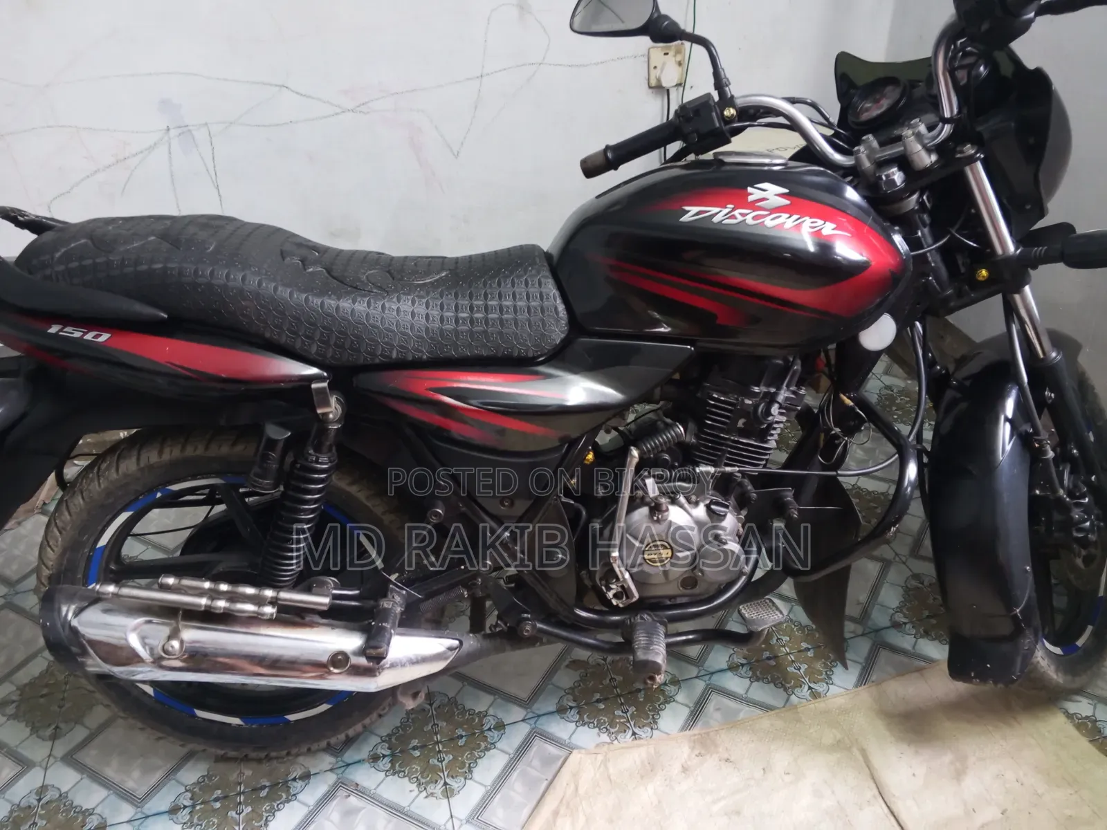 Bajaj Discover 150 2012 Black