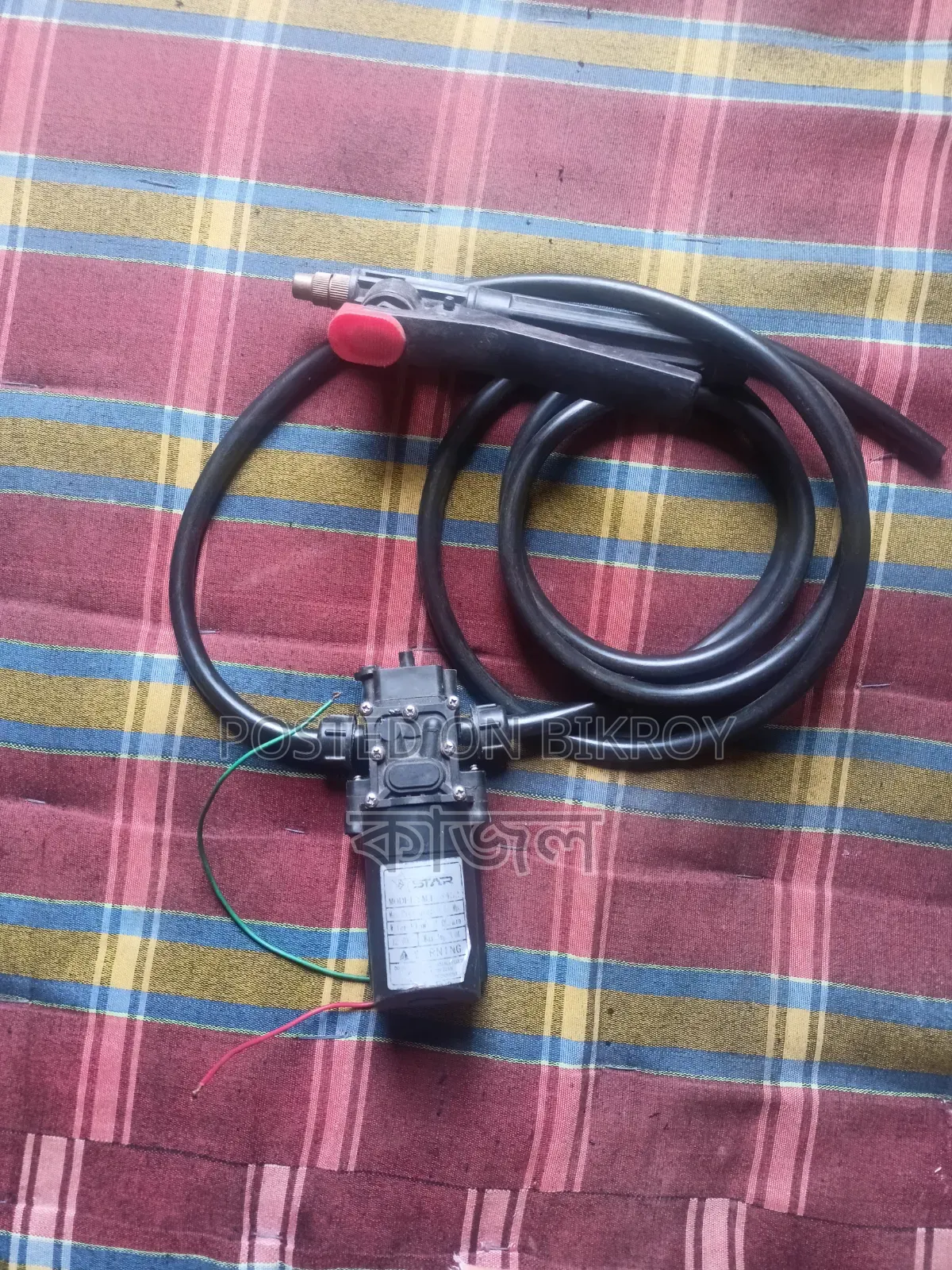 Bike cleaning machine
