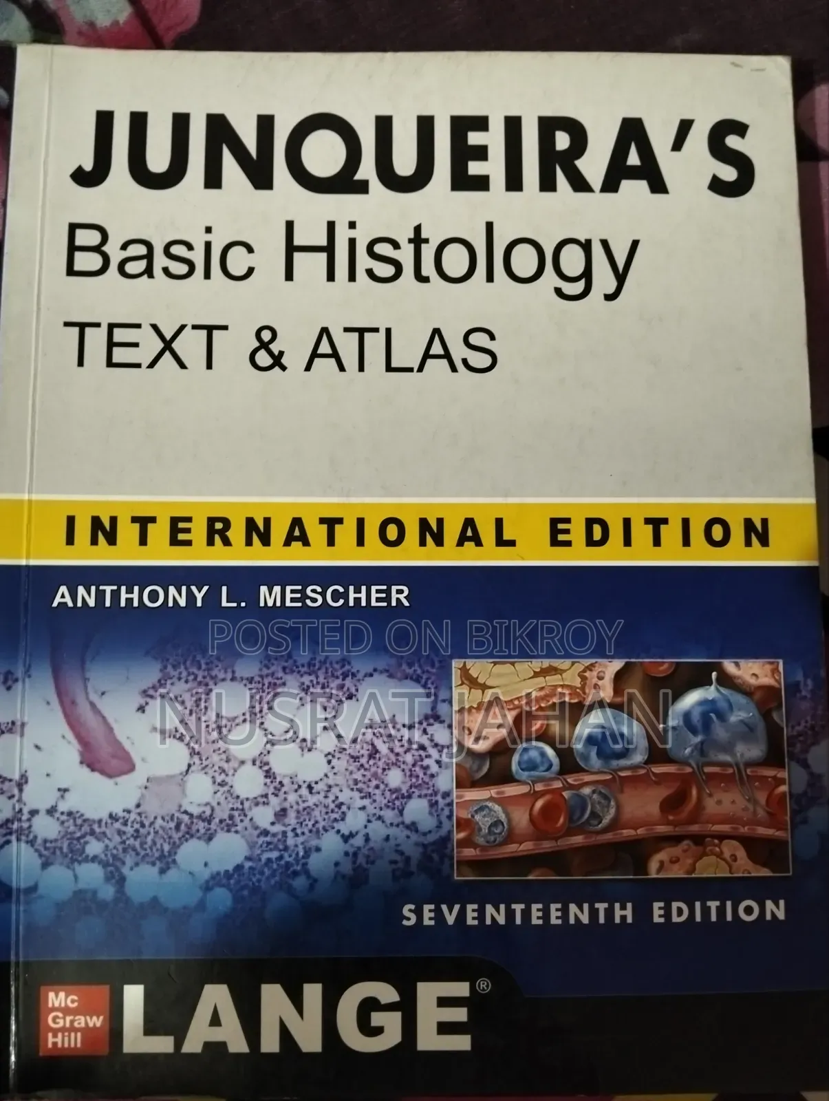 Junqueiras Basic Histolgy Text Atlas