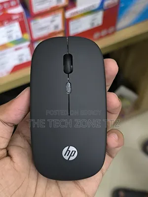 Hp W10 রিচার্জেবল ওয়্যারলেস ব্লুটুথ মাউস - সাইলেন্ট ক্লিক, আরজিবি লাইট