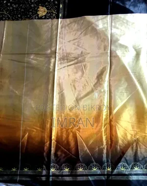 সিল্কের প্রিন্টেড ২ পিচ এর কাপড় কামিজ, সেলোয়ার স্লিপ এর কাপড়