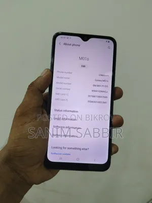 Samsung Galaxy M01s 32 GB Blue