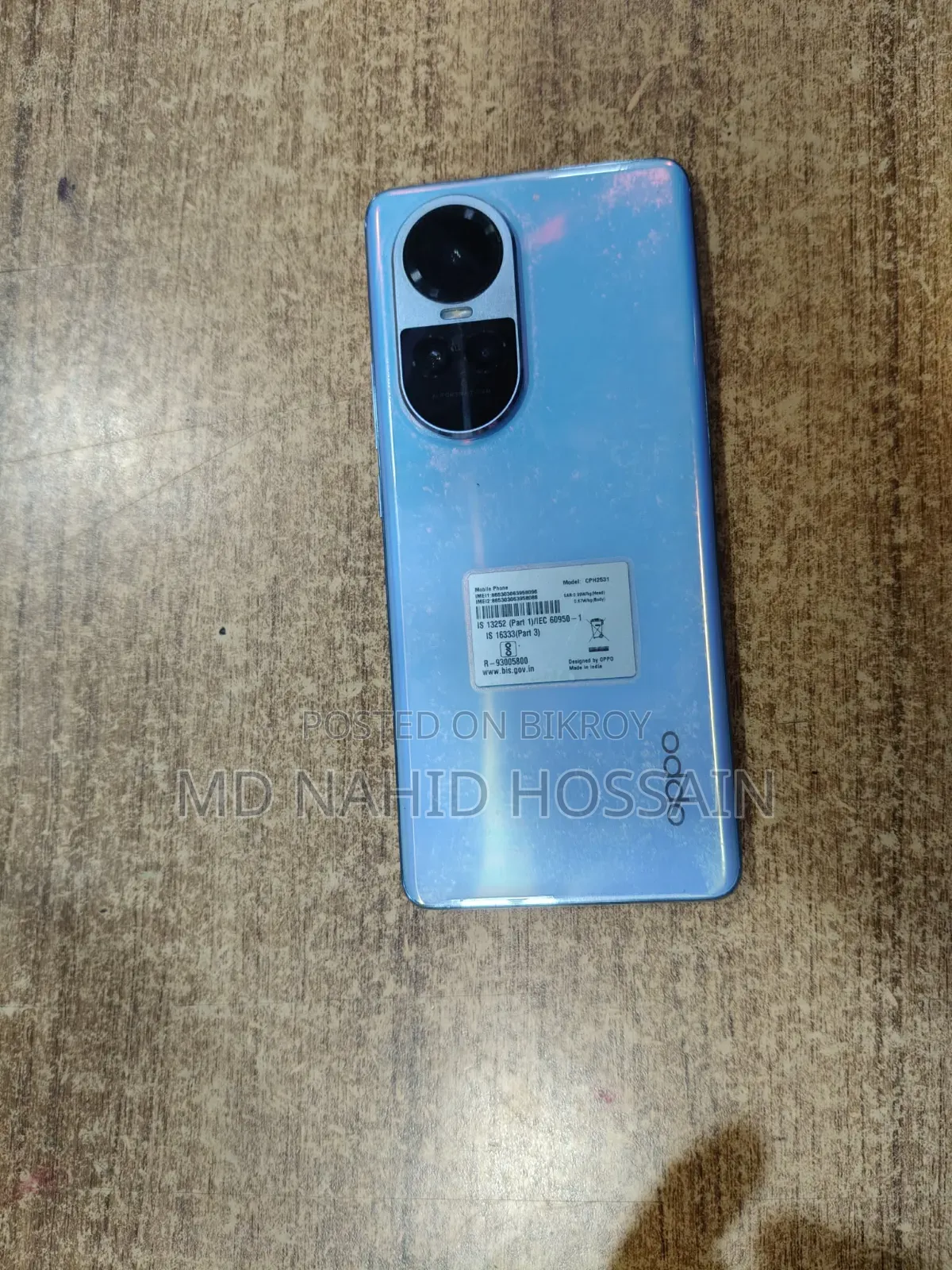 Oppo Reno 10 5G 256 GB Gray