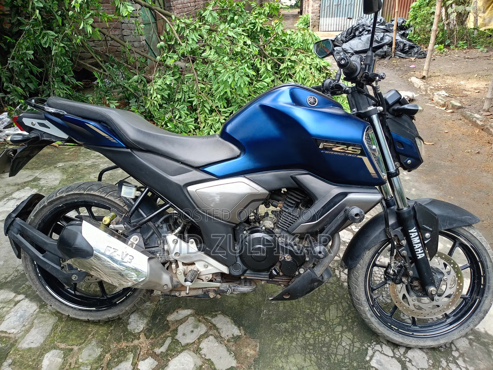 Yamaha FZS V3 2022 Blue