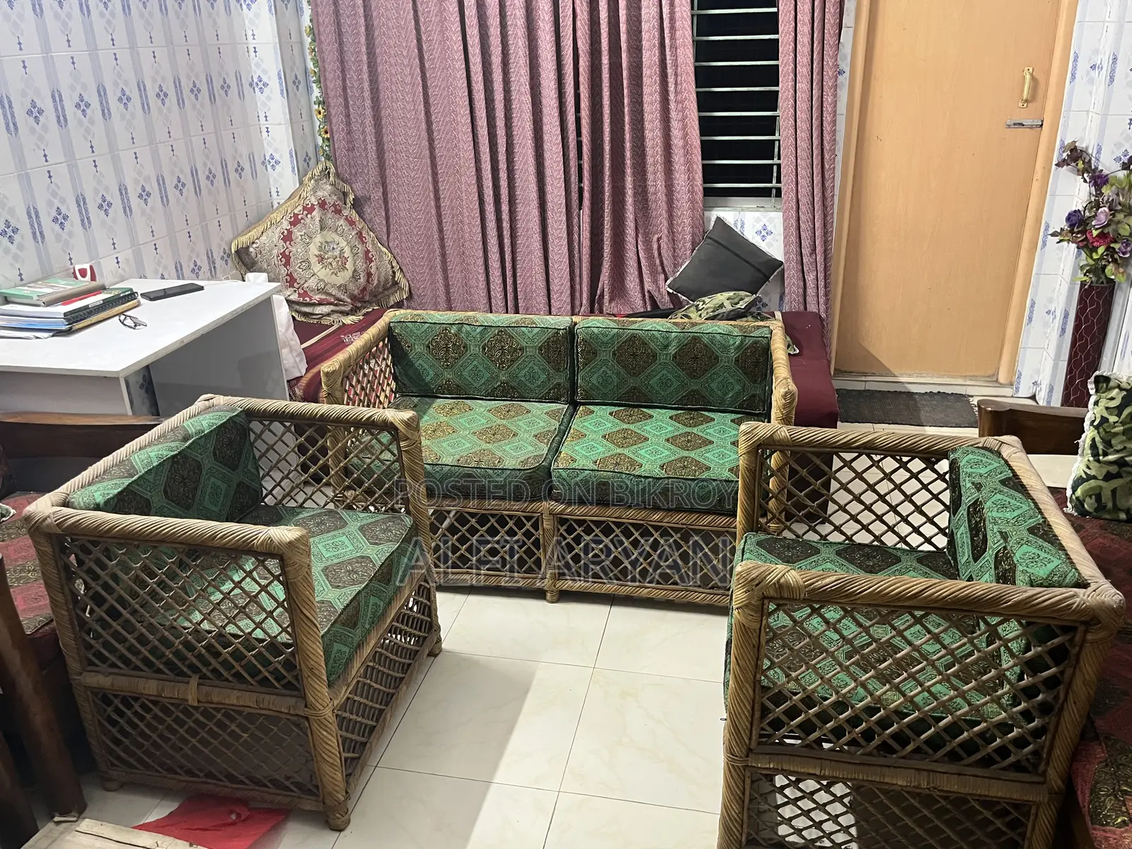 বেতের Sofa Set for Sell