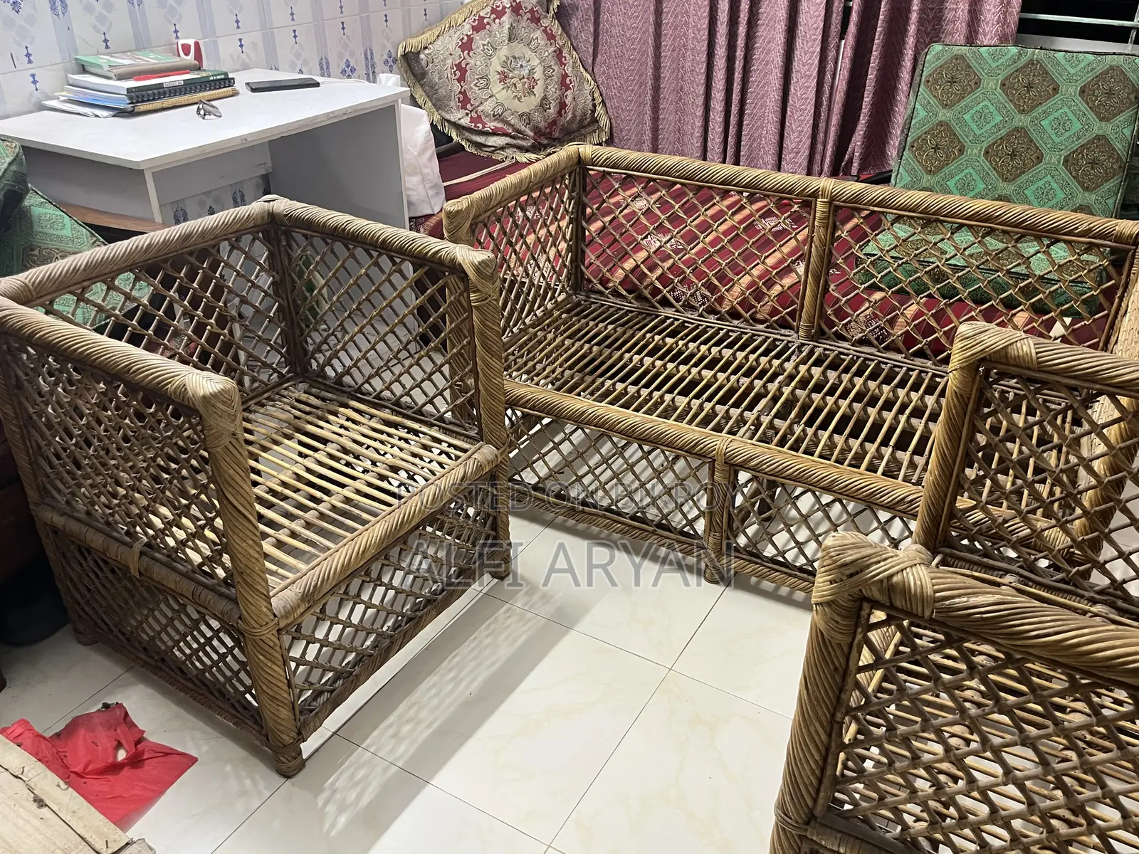 বেতের Sofa Set for Sell