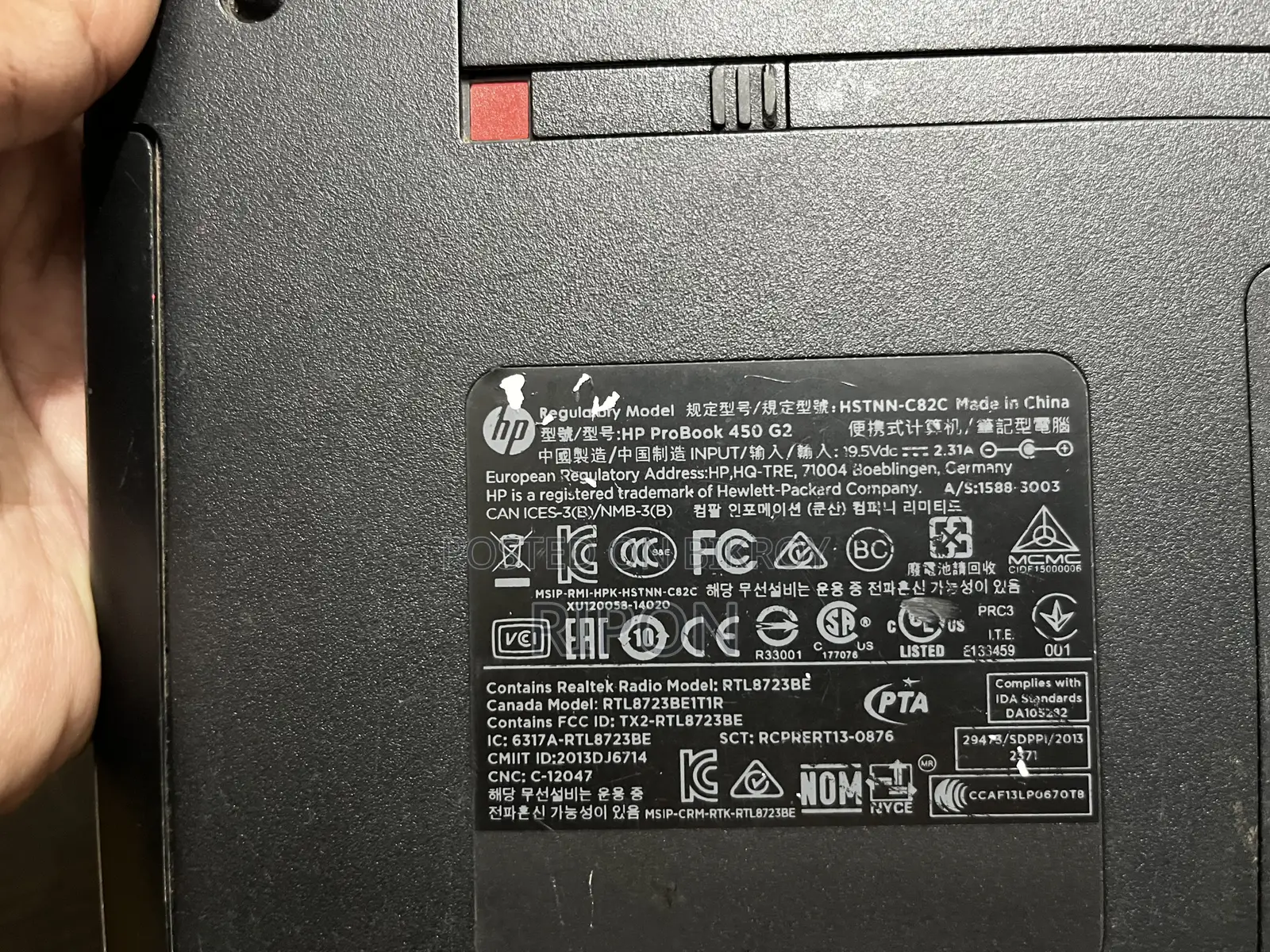 Laptop HP ProBook 450 G2 4GB Intel Core I3 HDD 1T