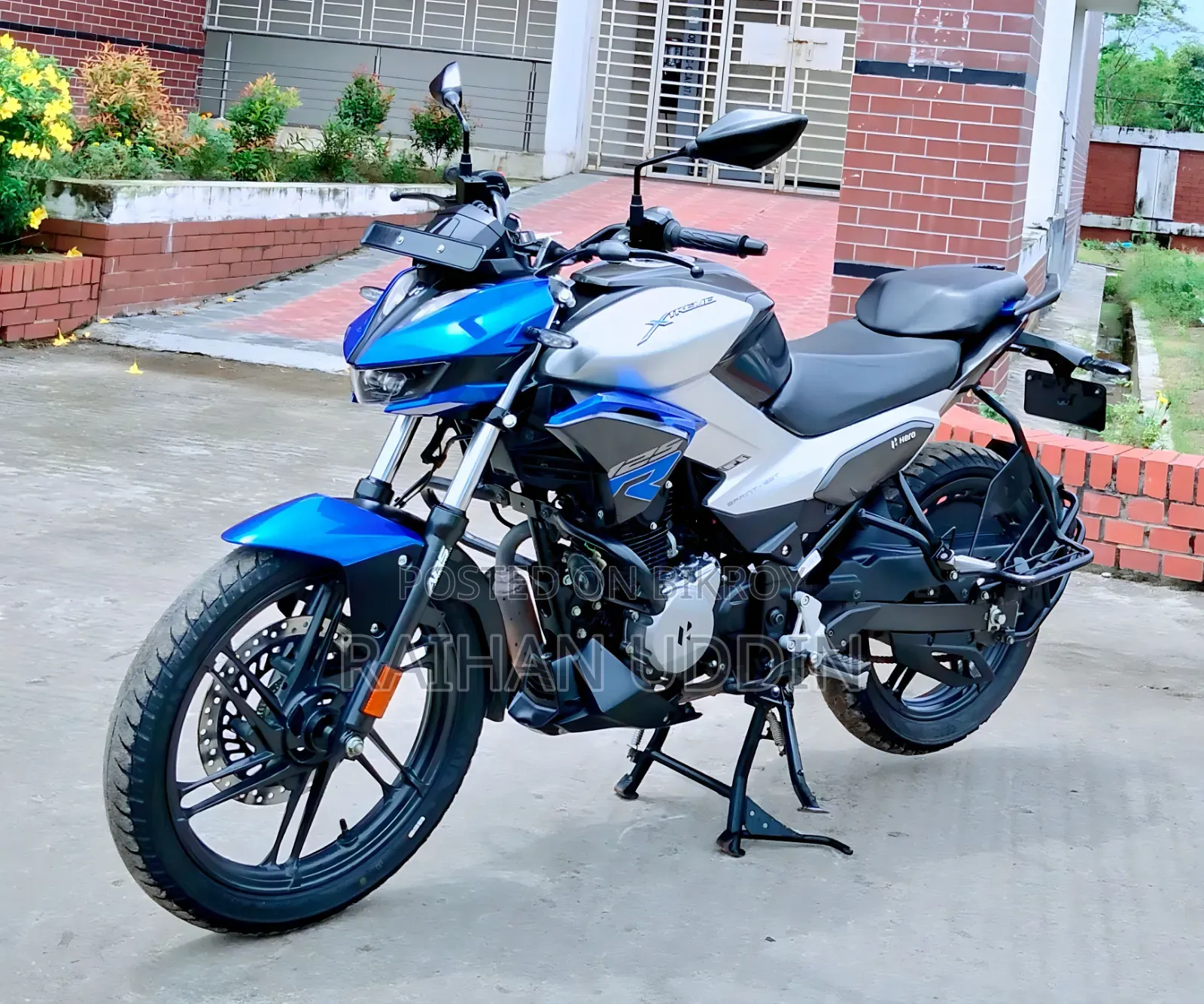 New Hero Xtreme 125R 2025 Silver