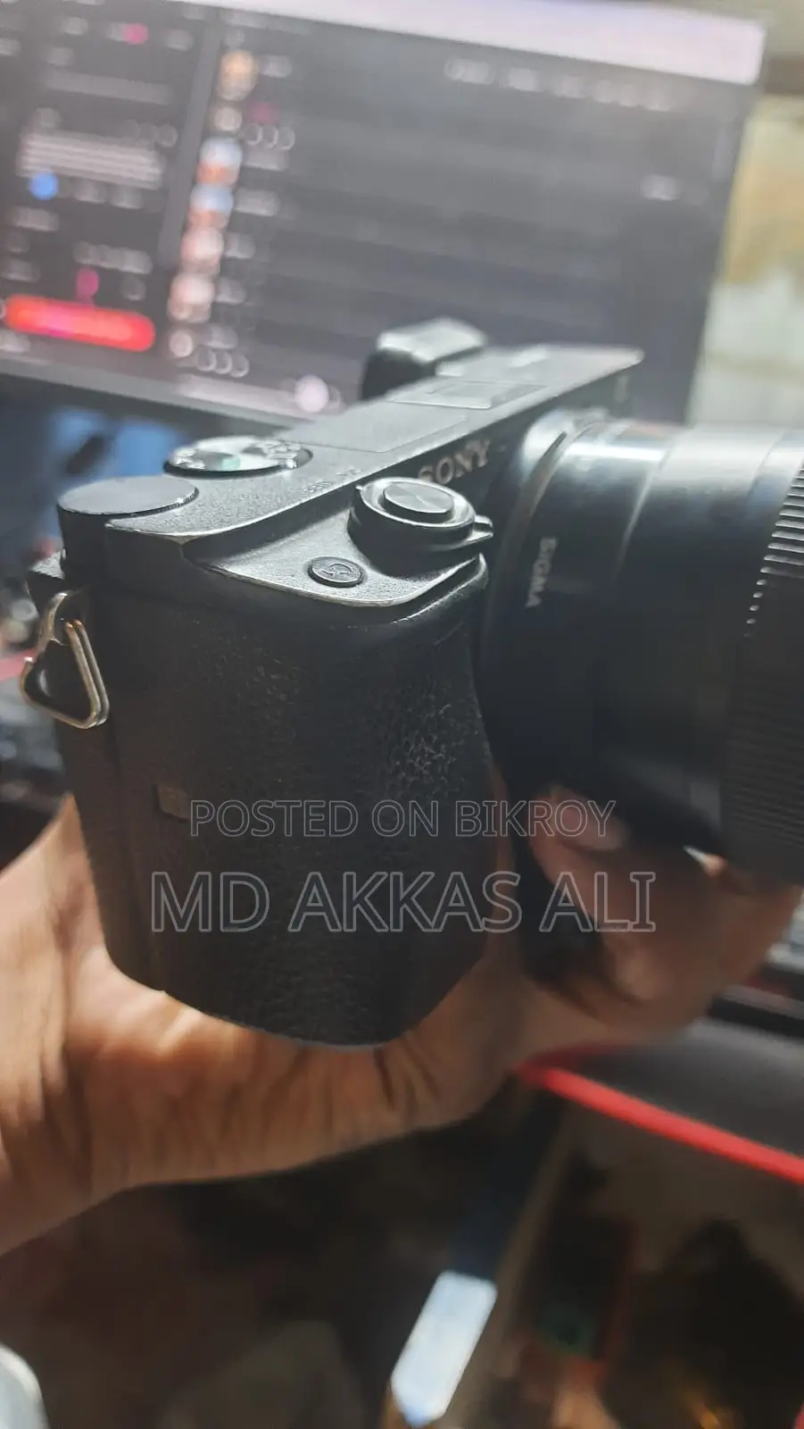 Sony A6400 Only Body Camera