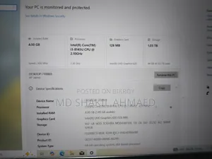 Laptop HP 15S 4GB Intel Core I3 SSD 128GB
