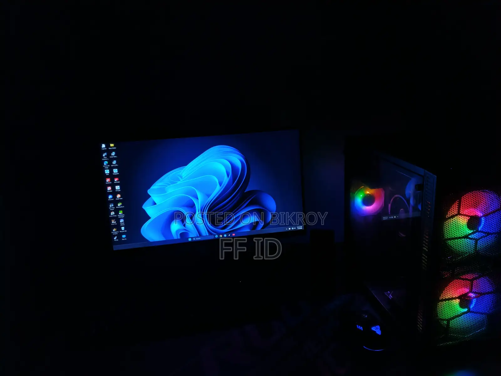 Desktop Computer 16GB AMD Ryzen 5 HDD+SSD 512GB